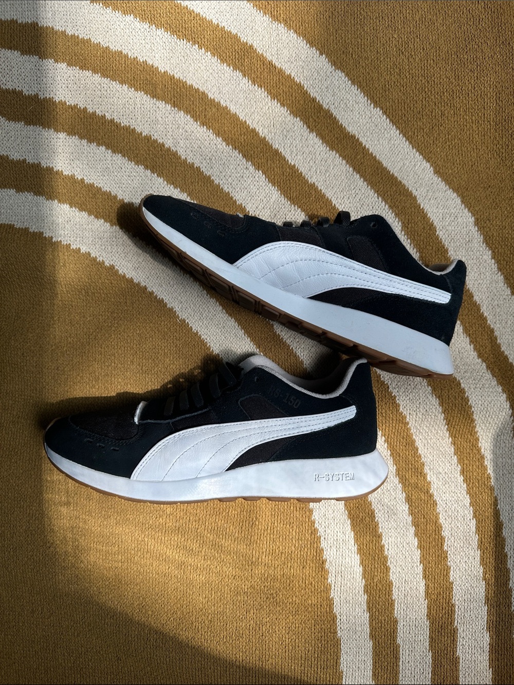 Puma Black & White Sneakers